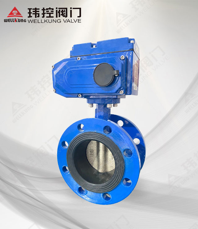 电动法兰蝶阀