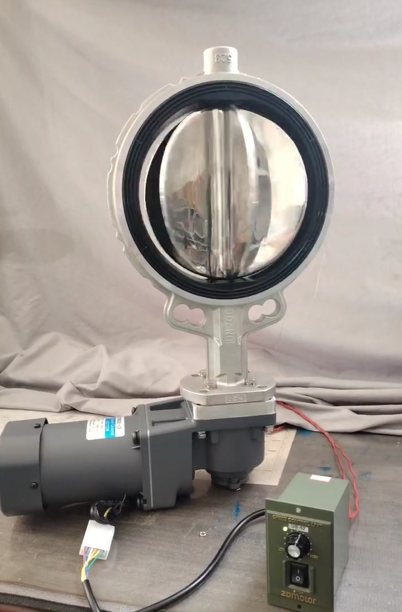 玮控多瓣旋转卸料蝶阀