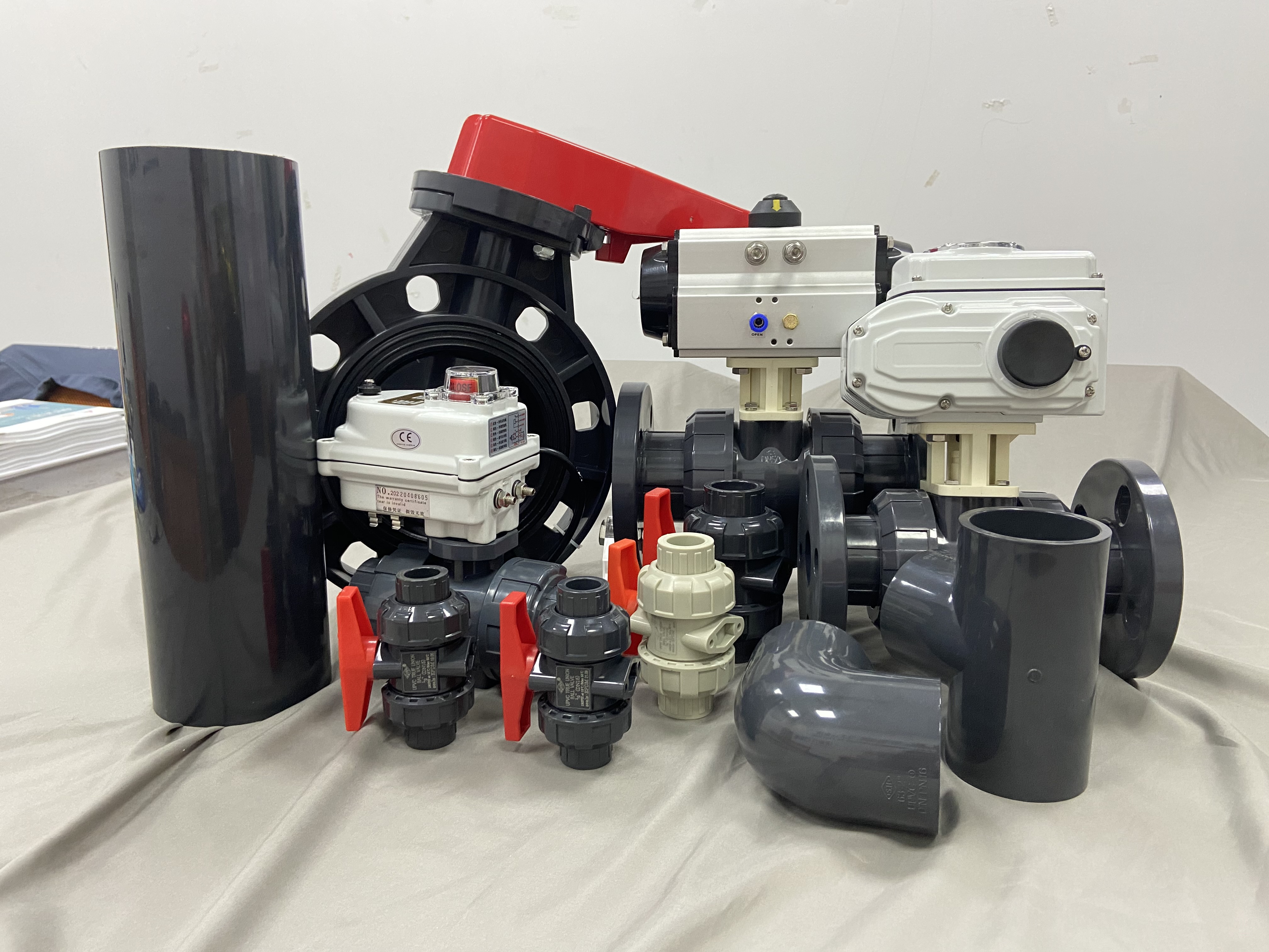 塑料电动蝶阀在环保水处理中的优势