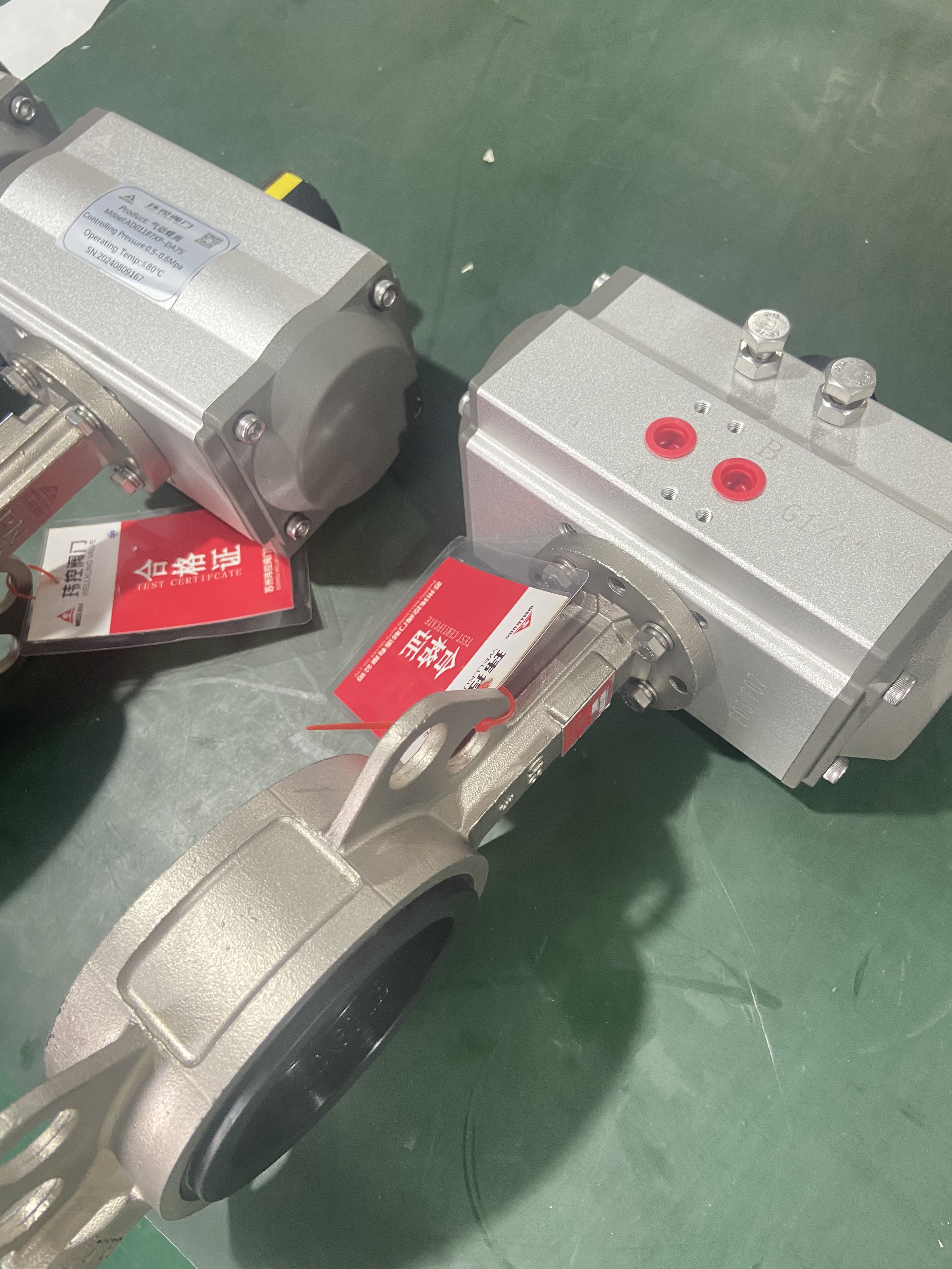 玮控气动中线蝶阀的特征及适用场景