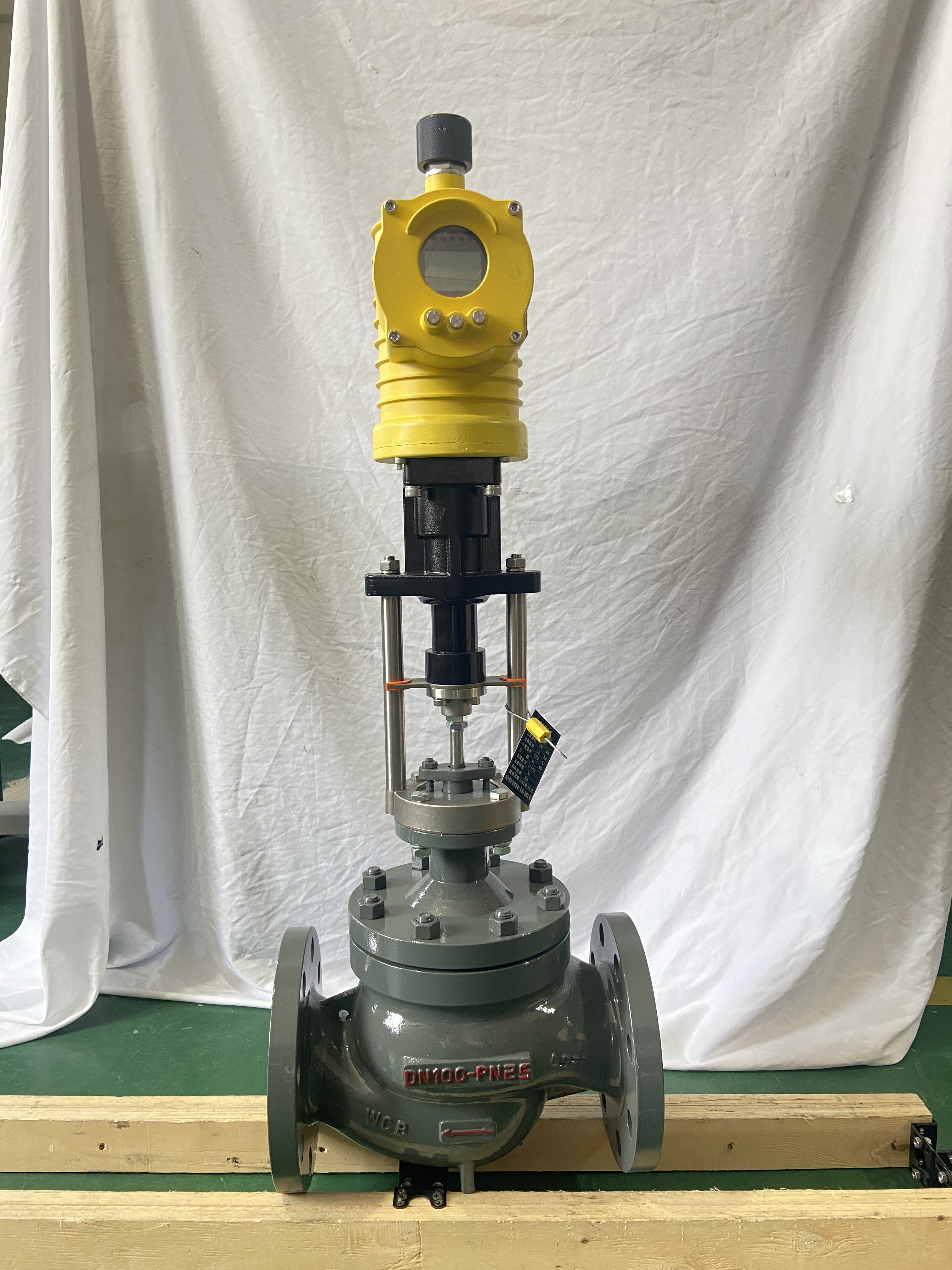 电动防爆调节阀，助力车间实现”可视化“安全流体管理。-玮控智能