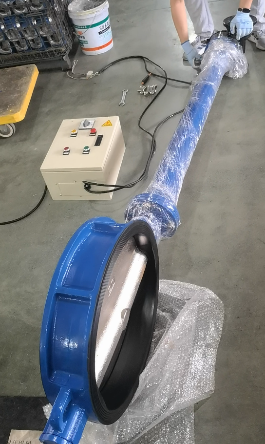电动加长杆埋地蝶阀：深水环境下的可靠流体控制方案